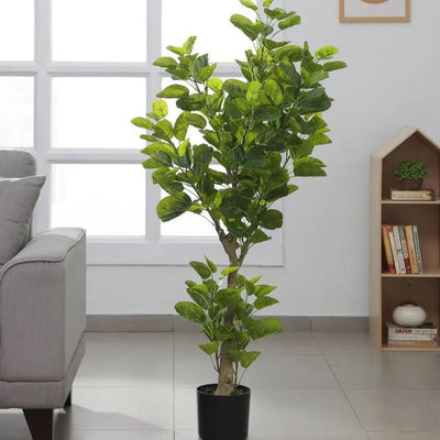 Artificial Gingko Plants with Pot Greenery Plants