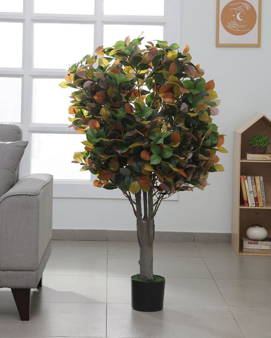 Artificial Ficus Tree with Plastic Nursery Pot