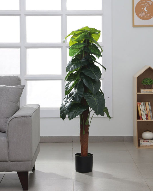 Artificial Rubber Faux Plant Tree with Pot