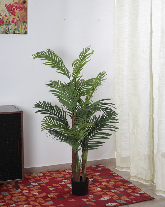 Versio Artificial Areca Palm Plant For Home Décor With Black Pot | 59 Inches