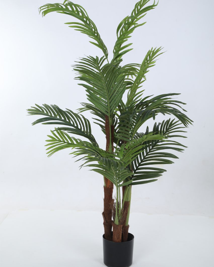 Versio Artificial Areca Palm Plant For Home Décor With Black Pot | 59 Inches