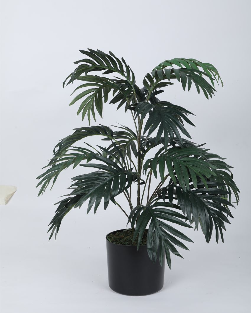 Artificial Areca Palm Plant For Home Décor Without Pot | 30 Inches Set Of 2