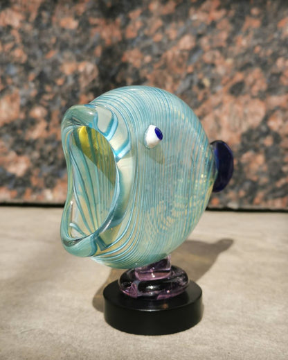 Hungry Fish Table Decor Glass