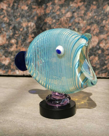 Hungry Fish Table Decor Glass