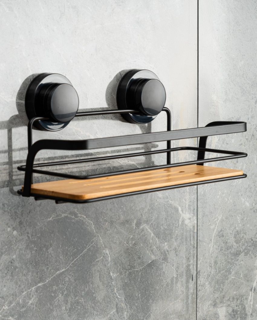 Wall-Mounted Bathroom Shelf Organizer | 10 x 4 x 2 inches