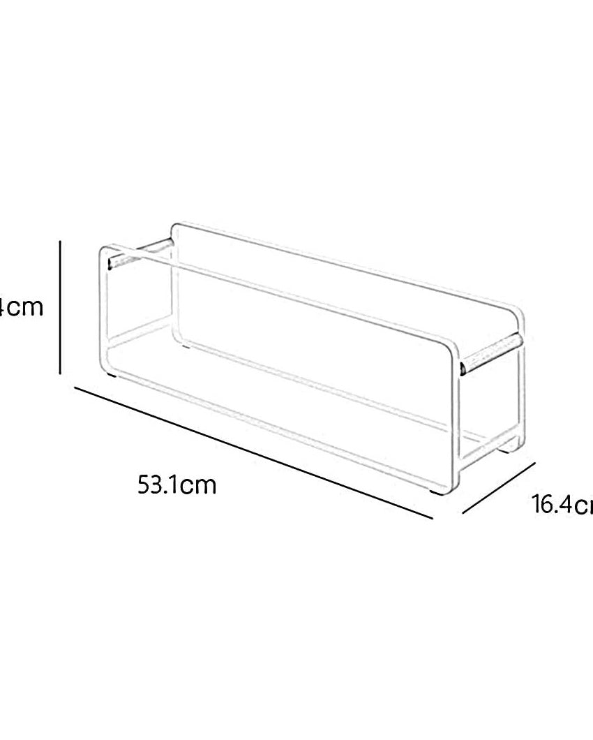 Simple Stackable Metal Shoe Rack - Dusaan