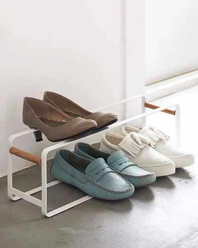 Simple Stackable Metal Shoe Rack - Dusaan