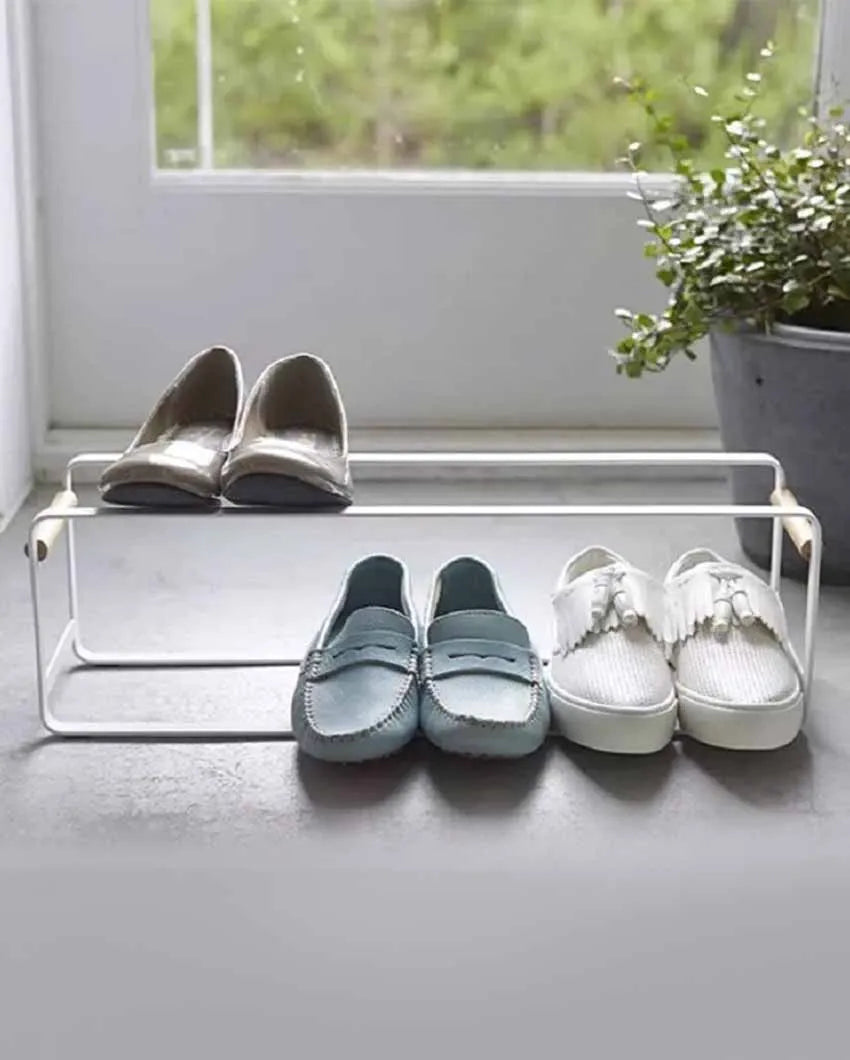 Simple Stackable Metal Shoe Rack - Dusaan