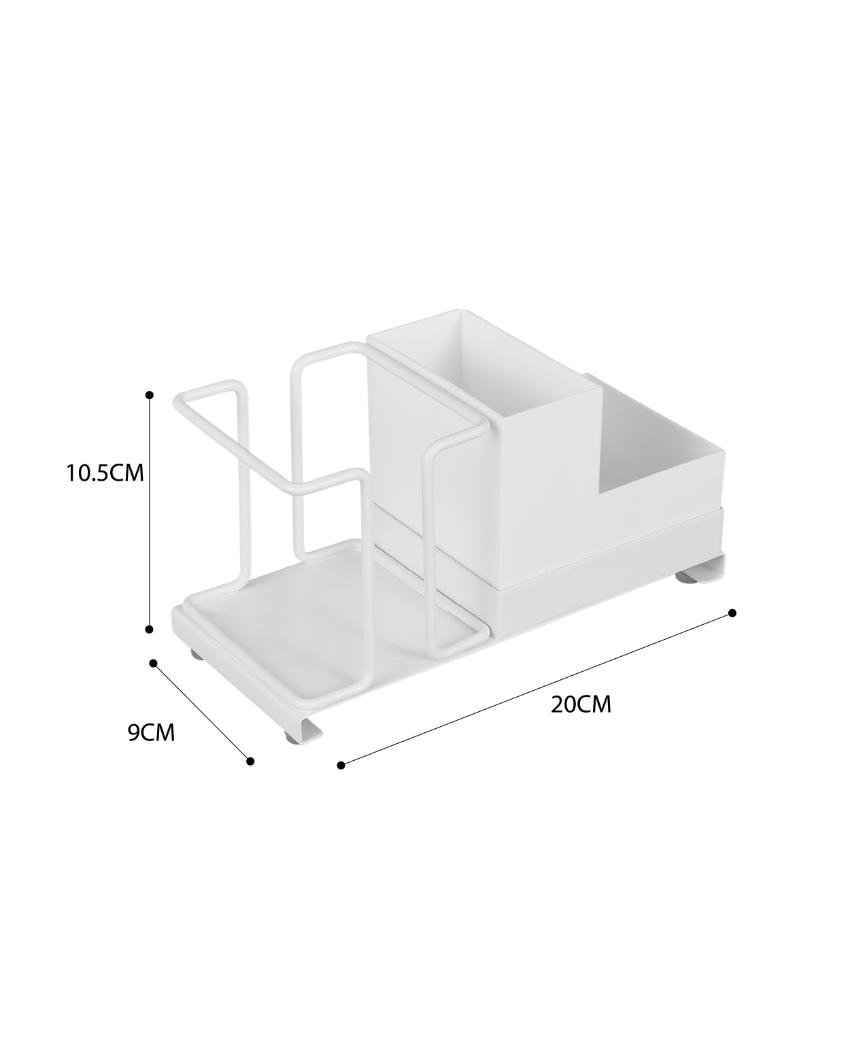 Carbon Steel Paper Cup Storage Organizer | 8 x 4 x 4 inches