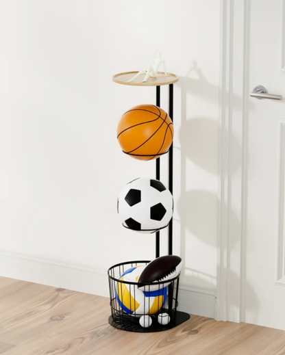 Heavy-Duty Sports Equipment Storage Rack | 12 x 39 inches