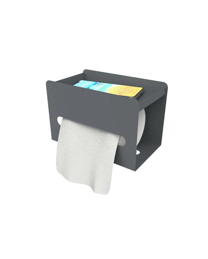 Premium Plastic Tissue Paper Holder | 8 x 4 x 5 inches