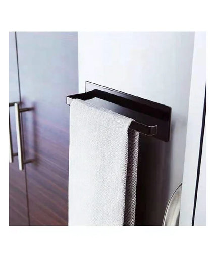 Magnetic Single Carbon Steel Tissue & Towel Holder