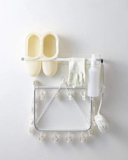 Metal Design White Hanger Organizer