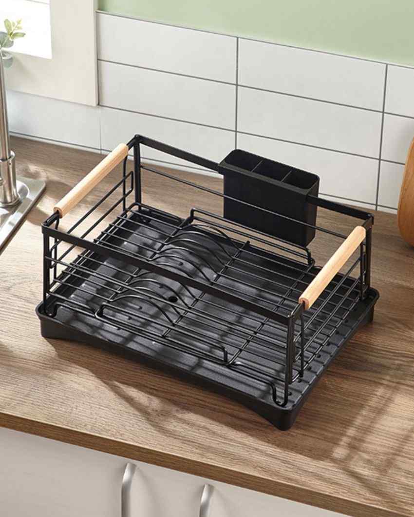 Single Layer Carbon Steel Dish Rack