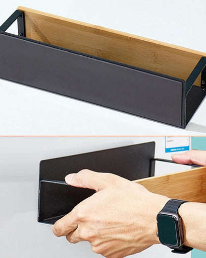 Eco-Friendly Bamboo Magnetic Rack | Set of 2