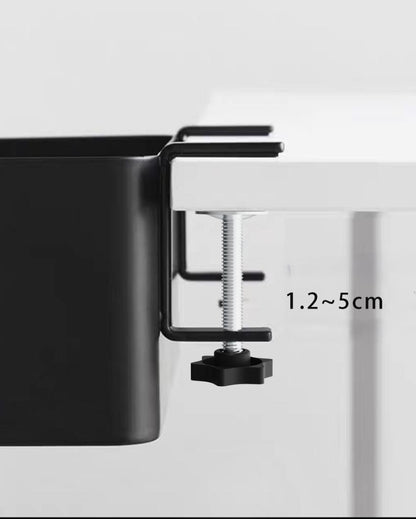 Clutter-Free Hanging Desk Organizer Rack | 12 x 7 x 4 inches