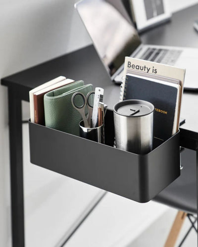 Clutter-Free Hanging Desk Organizer Rack | 12 x 7 x 4 inches