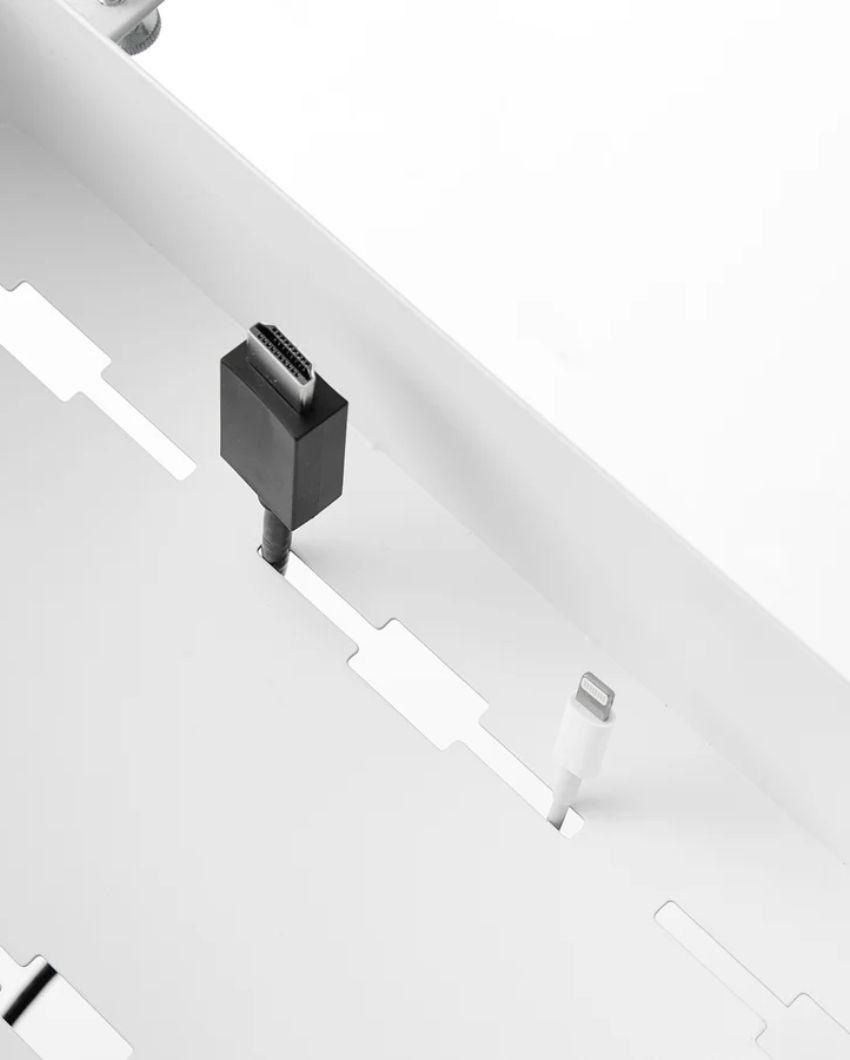 Clutter-Free Hanging Desk Organizer Rack | 12 x 7 x 4 inches