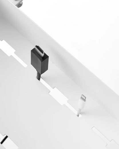 Clutter-Free Hanging Desk Organizer Rack | 12 x 7 x 4 inches