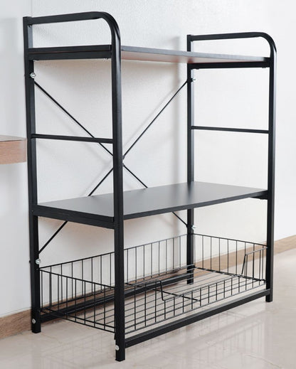 Versatile Multi-Purpose Storage Trolley | 24 x 14 x 37 inches