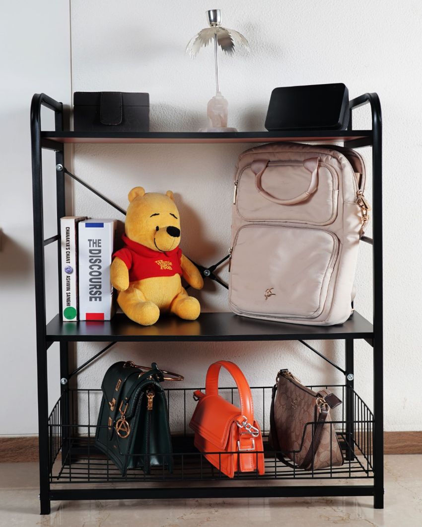 Versatile Multi-Purpose Storage Trolley | 24 x 14 x 37 inches