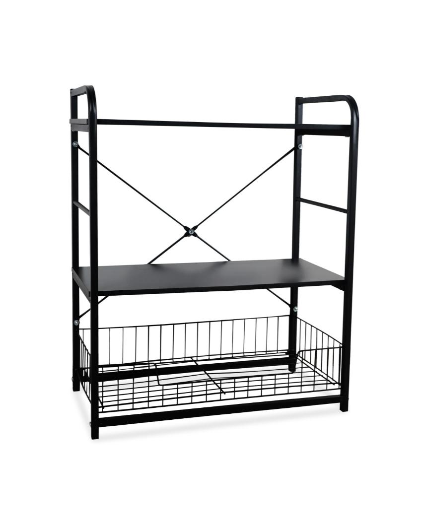 Versatile Multi-Purpose Storage Trolley | 24 x 14 x 37 inches