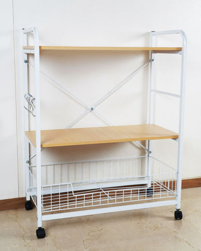 Versatile Multi-Purpose Storage Trolley | 24 x 14 x 37 inches