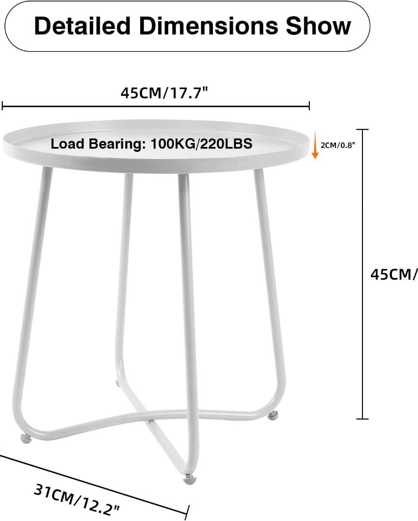 Simple Design Metal Coffee Table