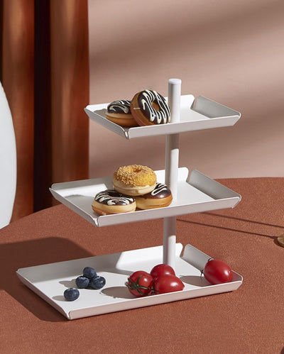 Easy Access 3-Tier Rotating Storage Tray | 10 x 6 inches