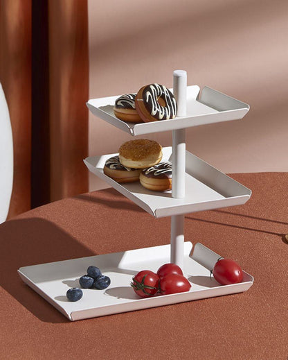 Easy Access 3-Tier Rotating Storage Tray | 10 x 6 inches