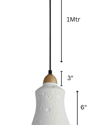 Charming Lunar Glow Pendant Light Lamp | 15 x 20 inches