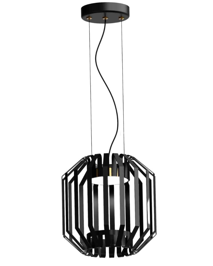 Modern Prism Cube Pendant Light Lamp | 8 x 8 inches