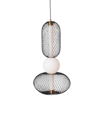 Unique Lattice Glow Pendant Lamp | 9 x 19 inches