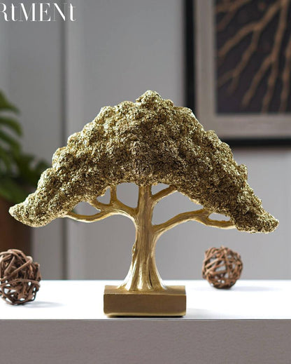 Feng Shui Bonsai Brilliance Resin Showpiece