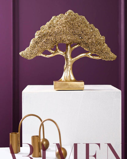 Feng Shui Bonsai Brilliance Resin Showpiece