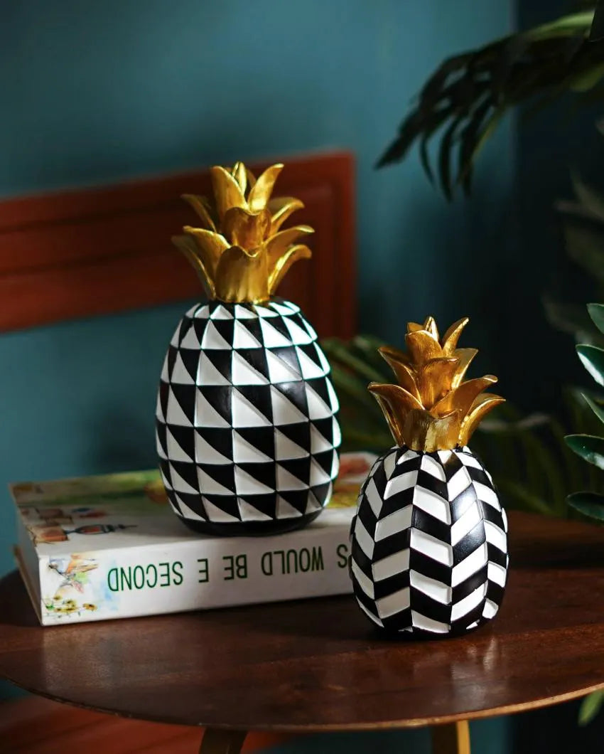 Artisanal Pineapples Resin Showpiece