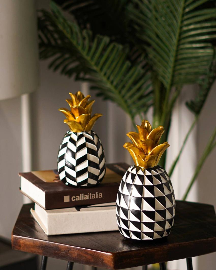 Artisanal Pineapples Resin Showpiece