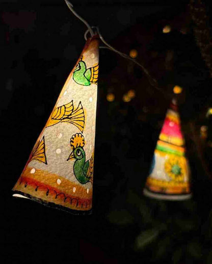 Material Issue | Tholu Bommalata Multicolor Handcrafted Decorative Fairy Lights | 3 meter