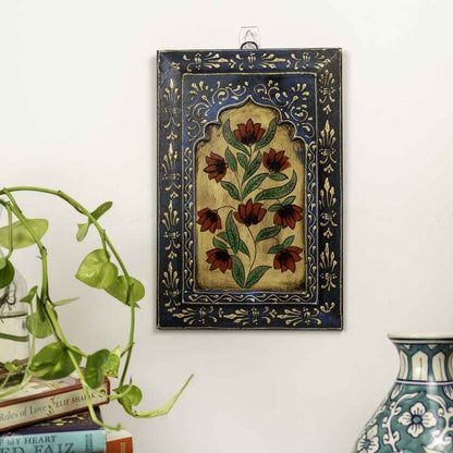 Artistic Hand-Painted Wooden Wall Frame | 12 x 8 inches