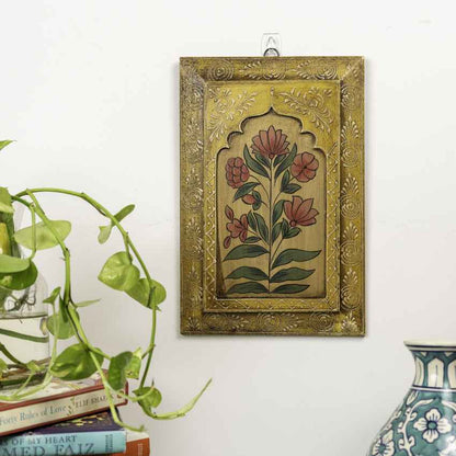 Artistic Hand-Painted Wooden Wall Frame | 12 x 8 inches