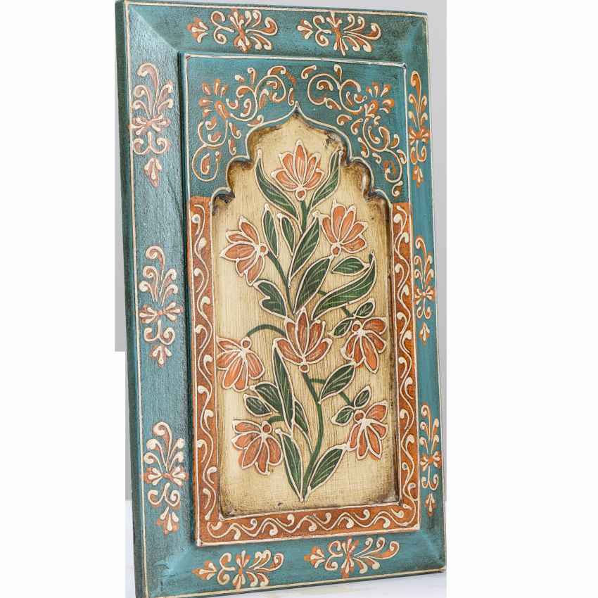 Artistic Hand-Painted Wooden Wall Frame | 12 x 8 inches