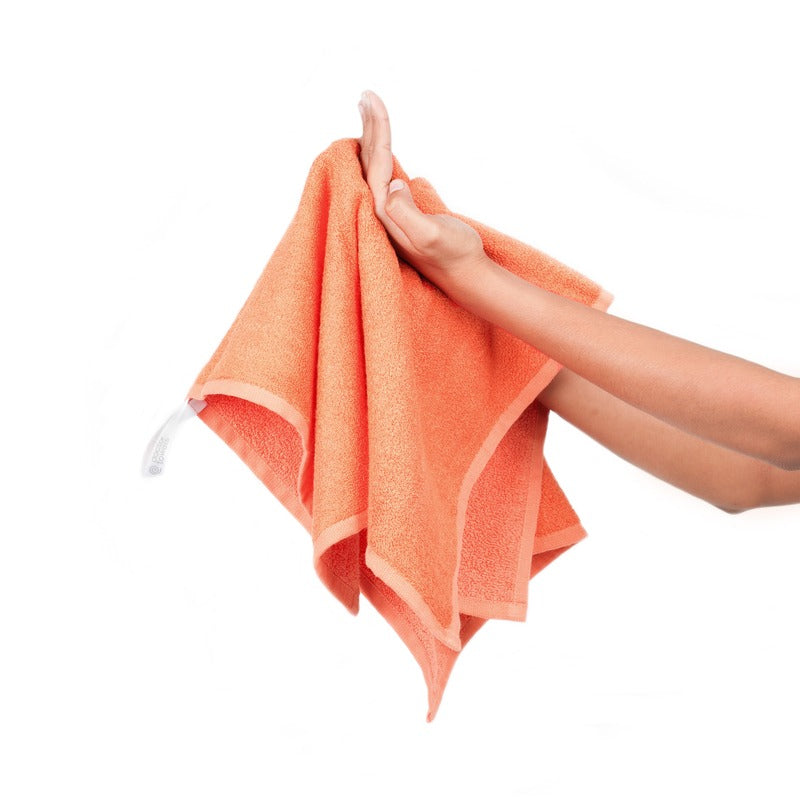 Banana x Cotton Assorted Towels | Set of 4 Red Orange
