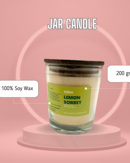 Glossy Clear Baked Vanilla Luxe Soy Creme Wax Candle | White | 7 x 10 cm / 3 x 4 inches