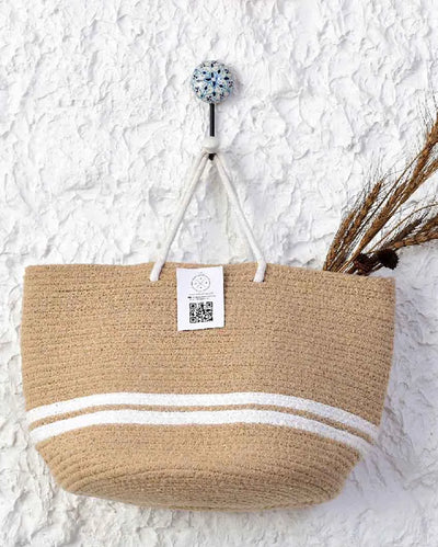 Aloha Tote Jute Bag