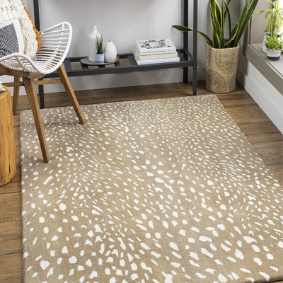 Athena Handtufted Woolen Canvas Carpet