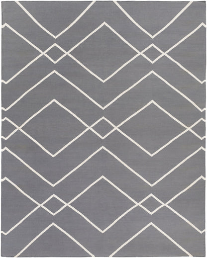 Gray Handwoven Atrium Cotton Stylish Carpet