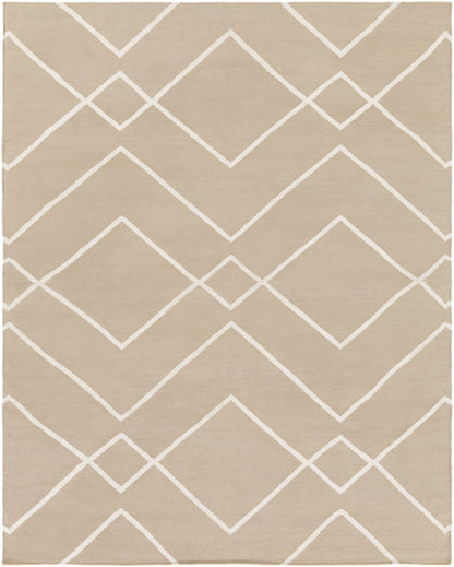 Tan Handwoven Atrium Cotton Carpet