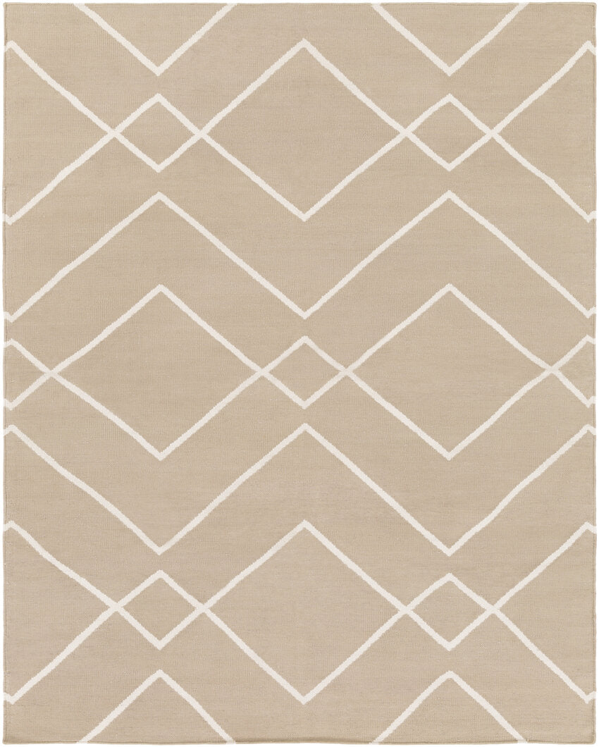 Tan Handwoven Atrium Cotton Carpet