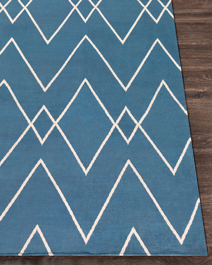 Denim Handwoven Atrium Cotton Stylish Carpet