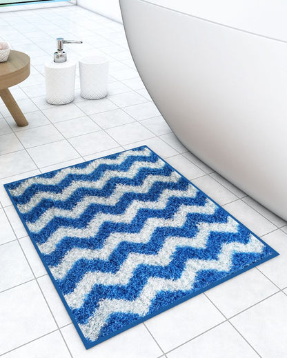 Sirena Living Easy Home Designer Soft Anti Slip Bath Mat | Multiple Colors  | 22 x 14 inches